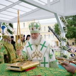Епископ Варнава принял участие в торжествах, посвященных дню памяти преподобного Сергия Радонежского в Троице-Сергиевой лавре